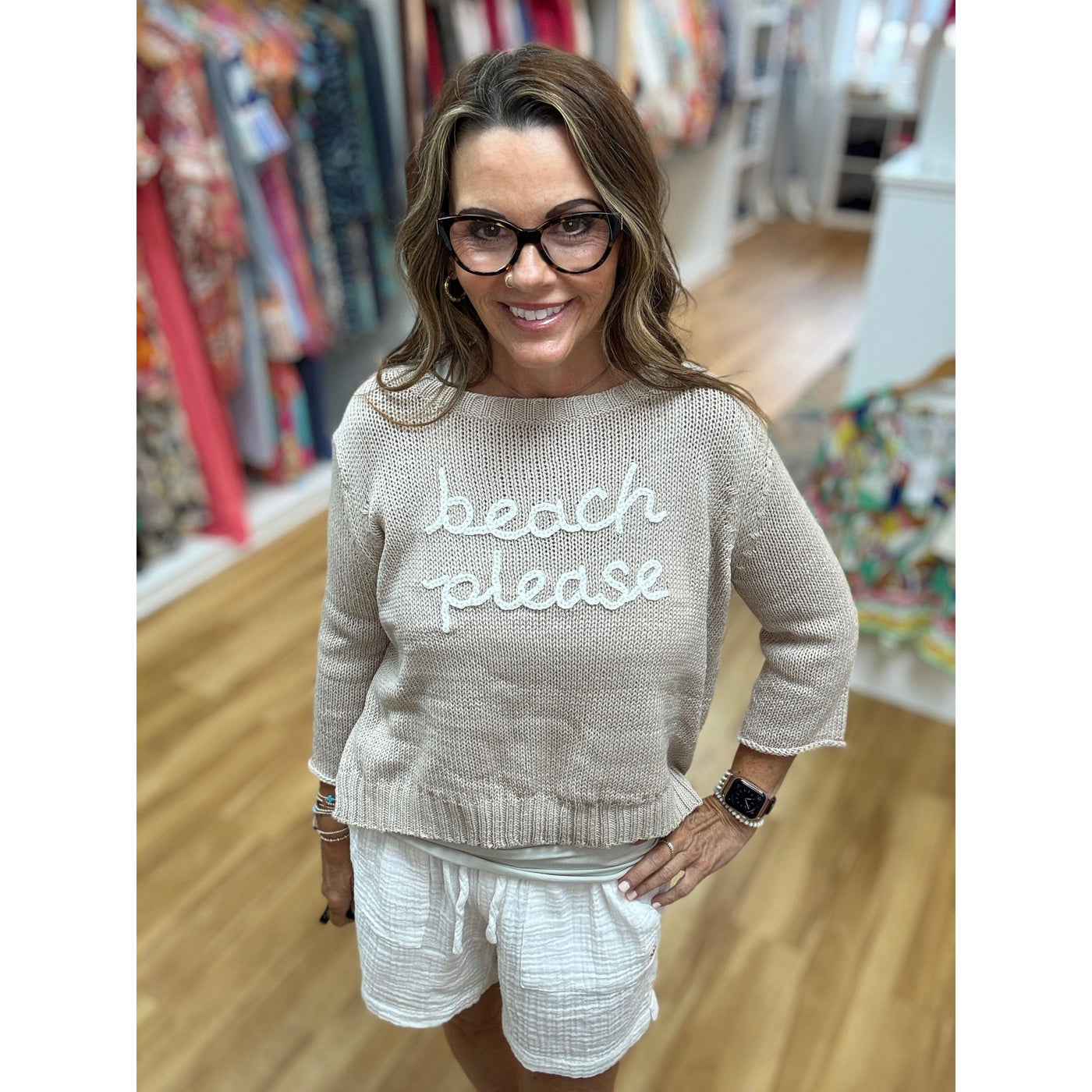 Wooden Ships Beach Please Sweater